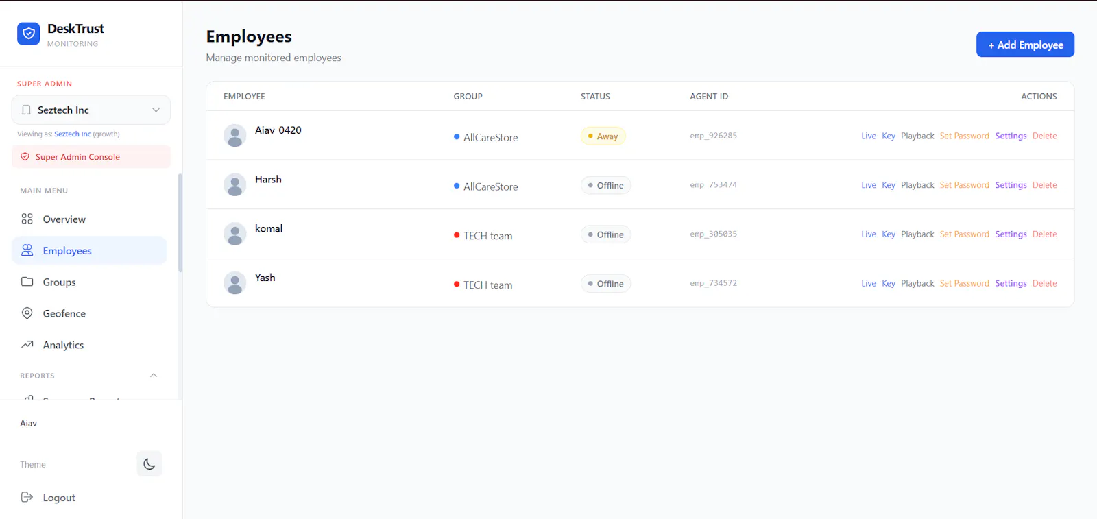 DeskTrust screenshot 3