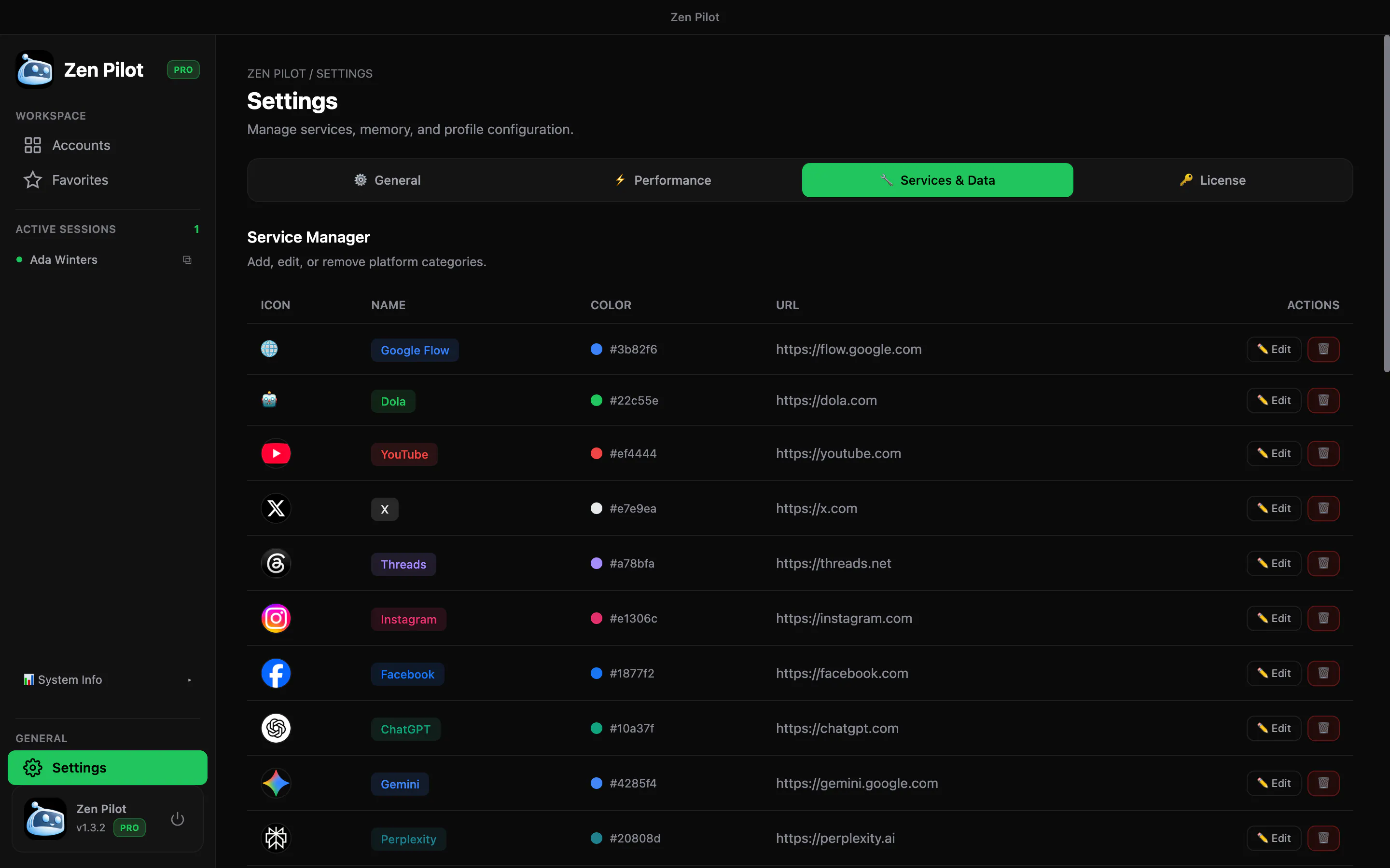ZenPilot-multi account browser workspace gallery image
