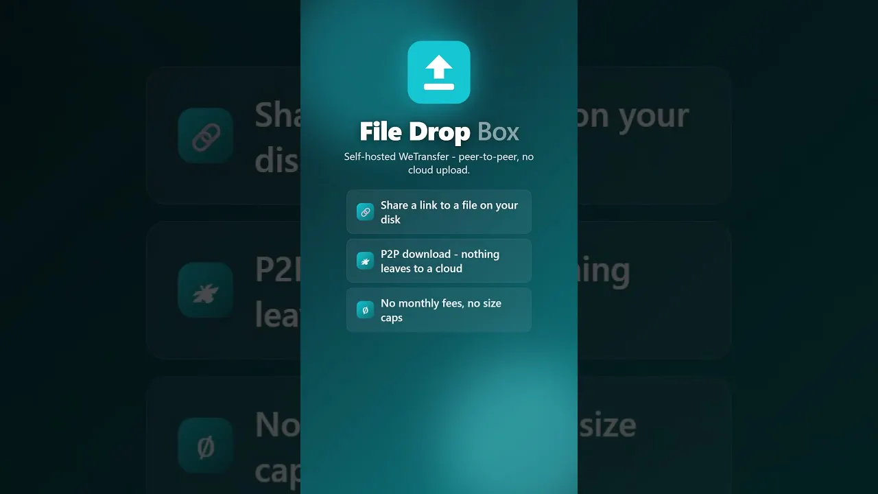 APISelf File Drop Box gallery image