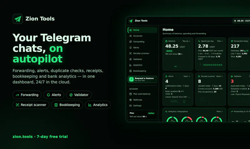 Zion Tools screenshot 1