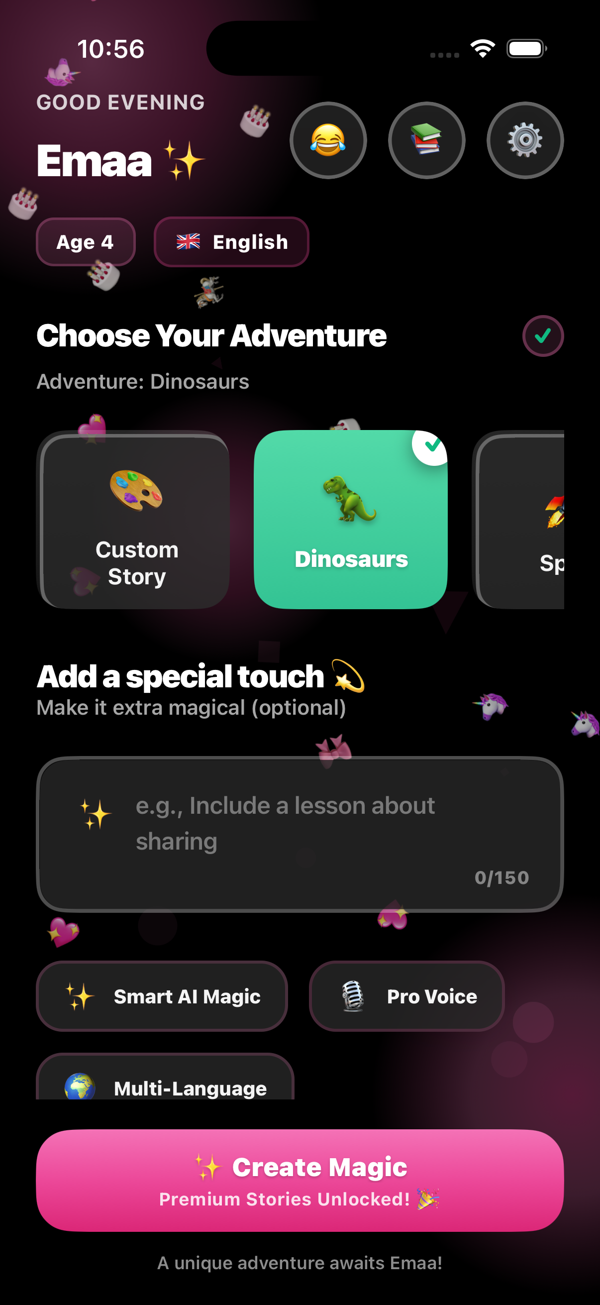 KidsTales - AI bedtime stories for kids gallery image