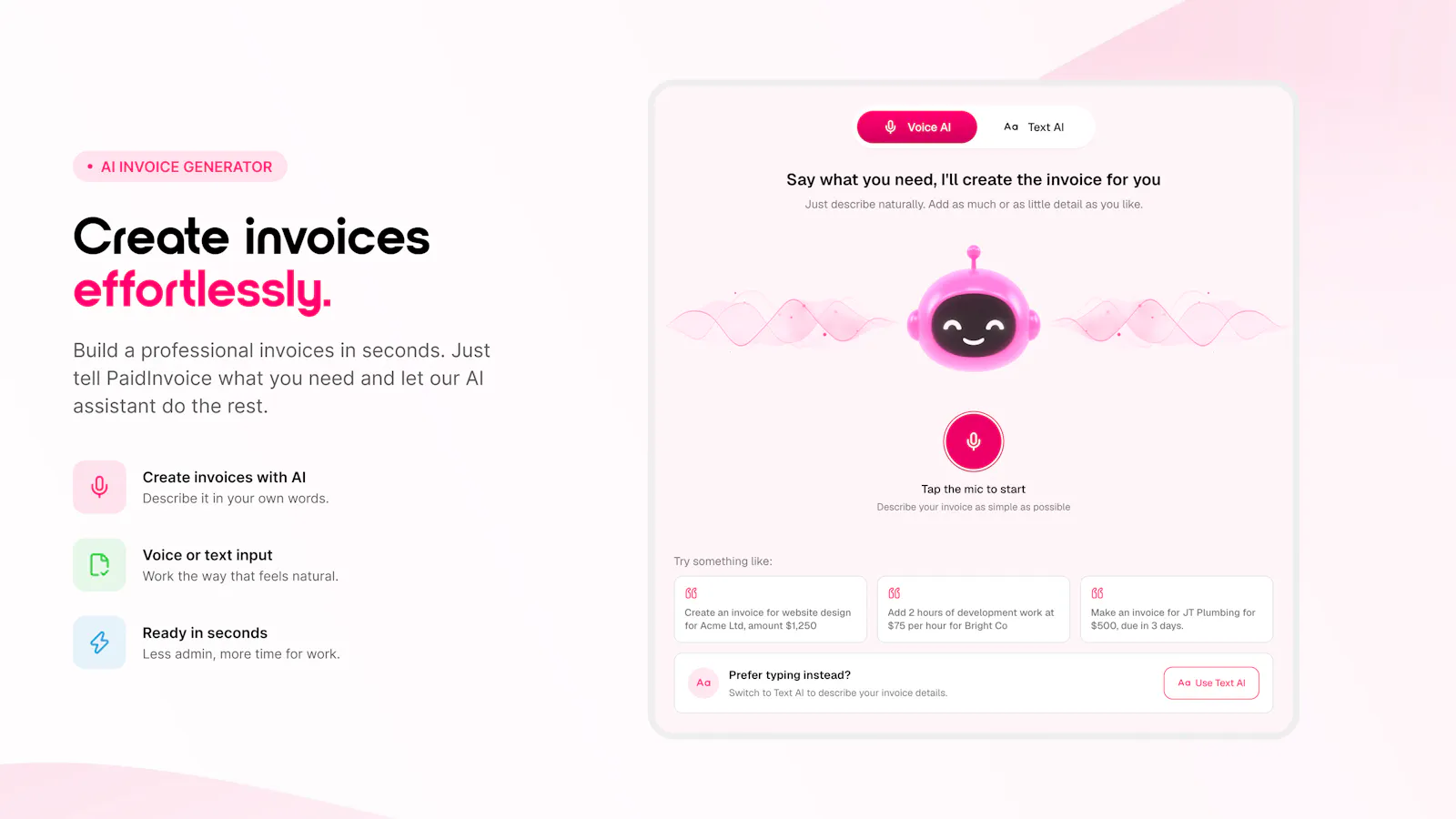 PaidInvoice screenshot 2