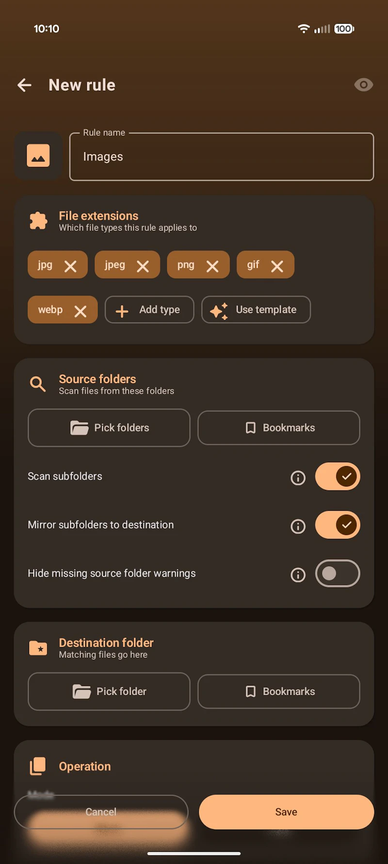 FilePipe: Auto Files Organizer screenshot 4