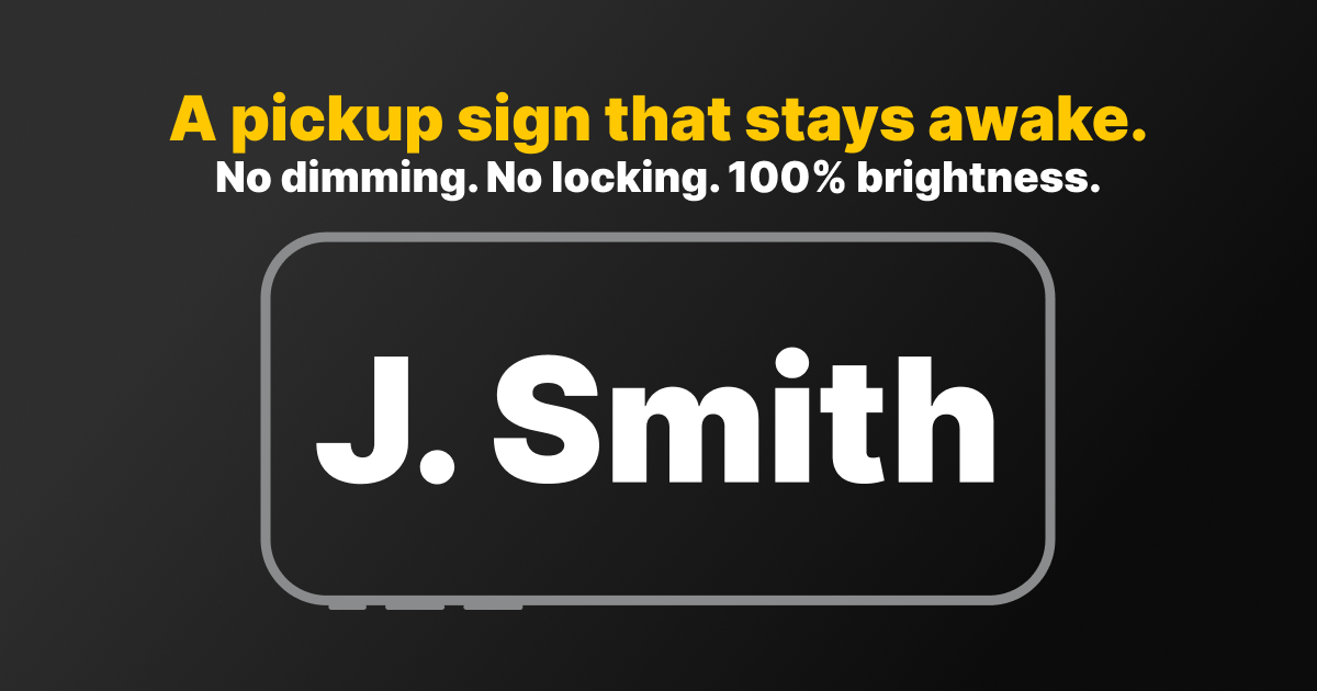 PickUp Sign gallery image