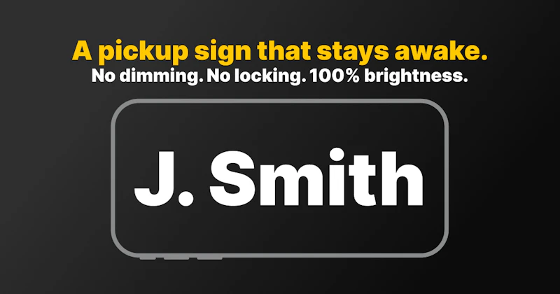 PickUp Sign screenshot 1