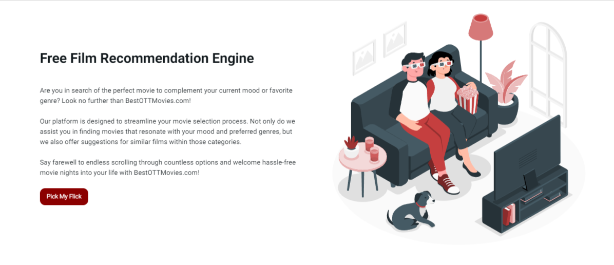 BestOTTMovies - Free Film Recommendation Engine media 2