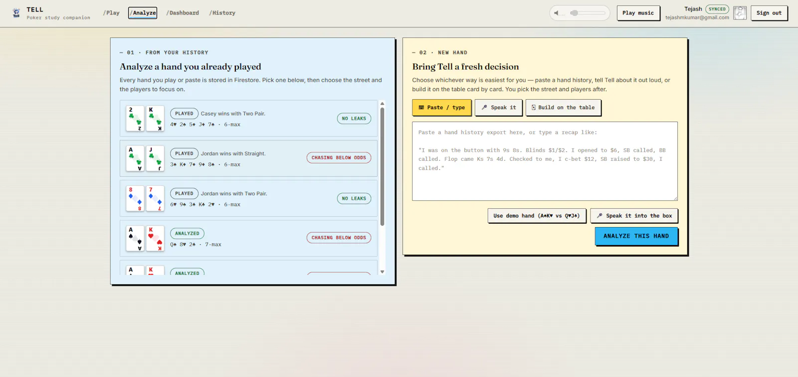 Tell screenshot 3