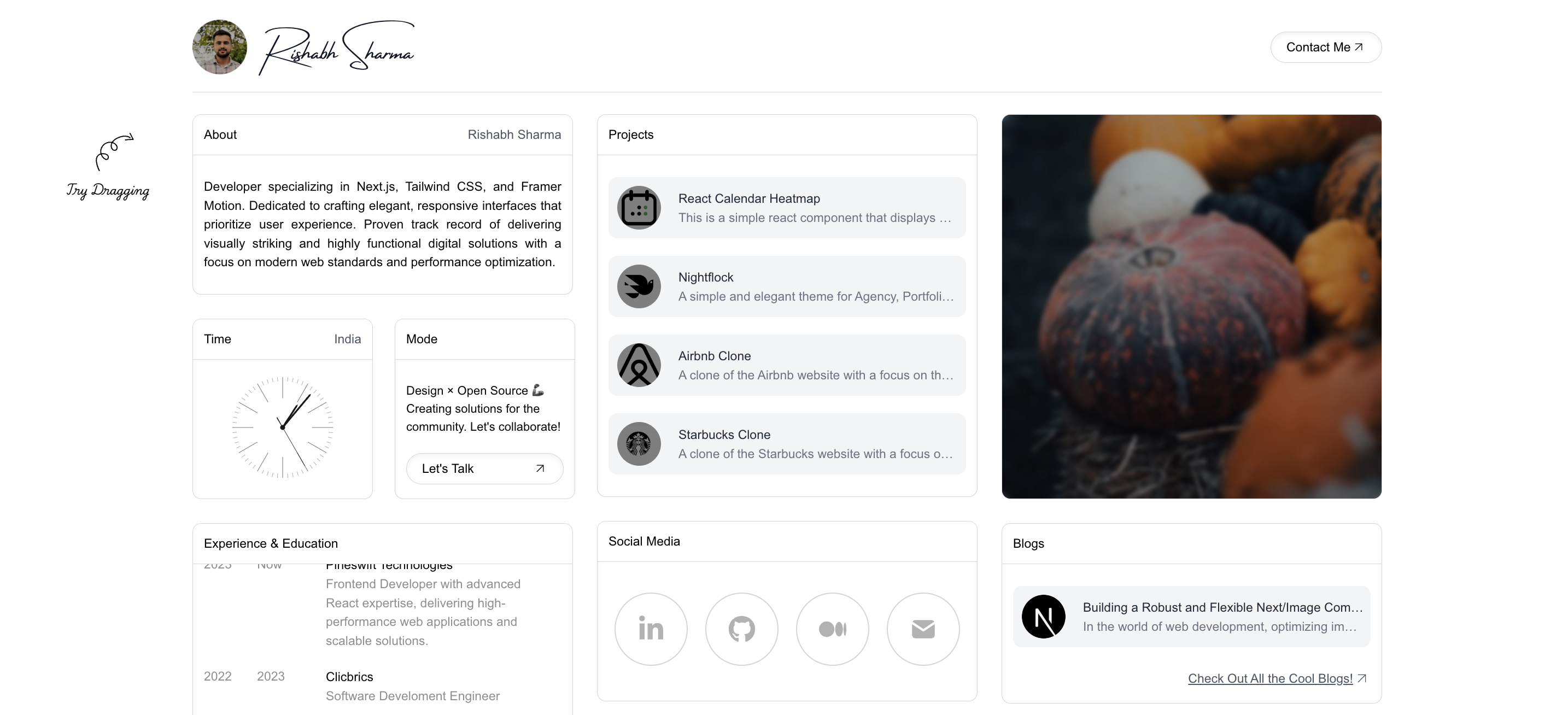 Rishabh Sharma Portfolio gallery image