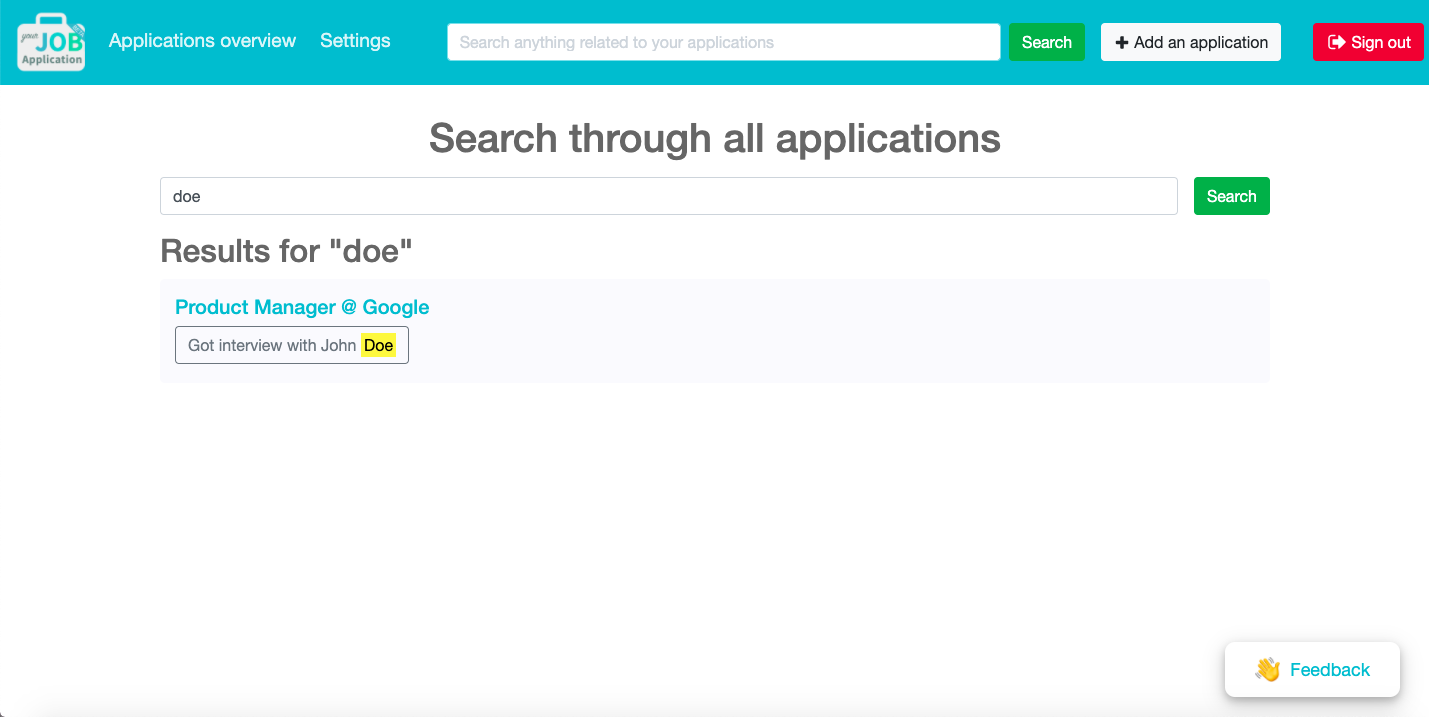 YourJobApplication gallery image