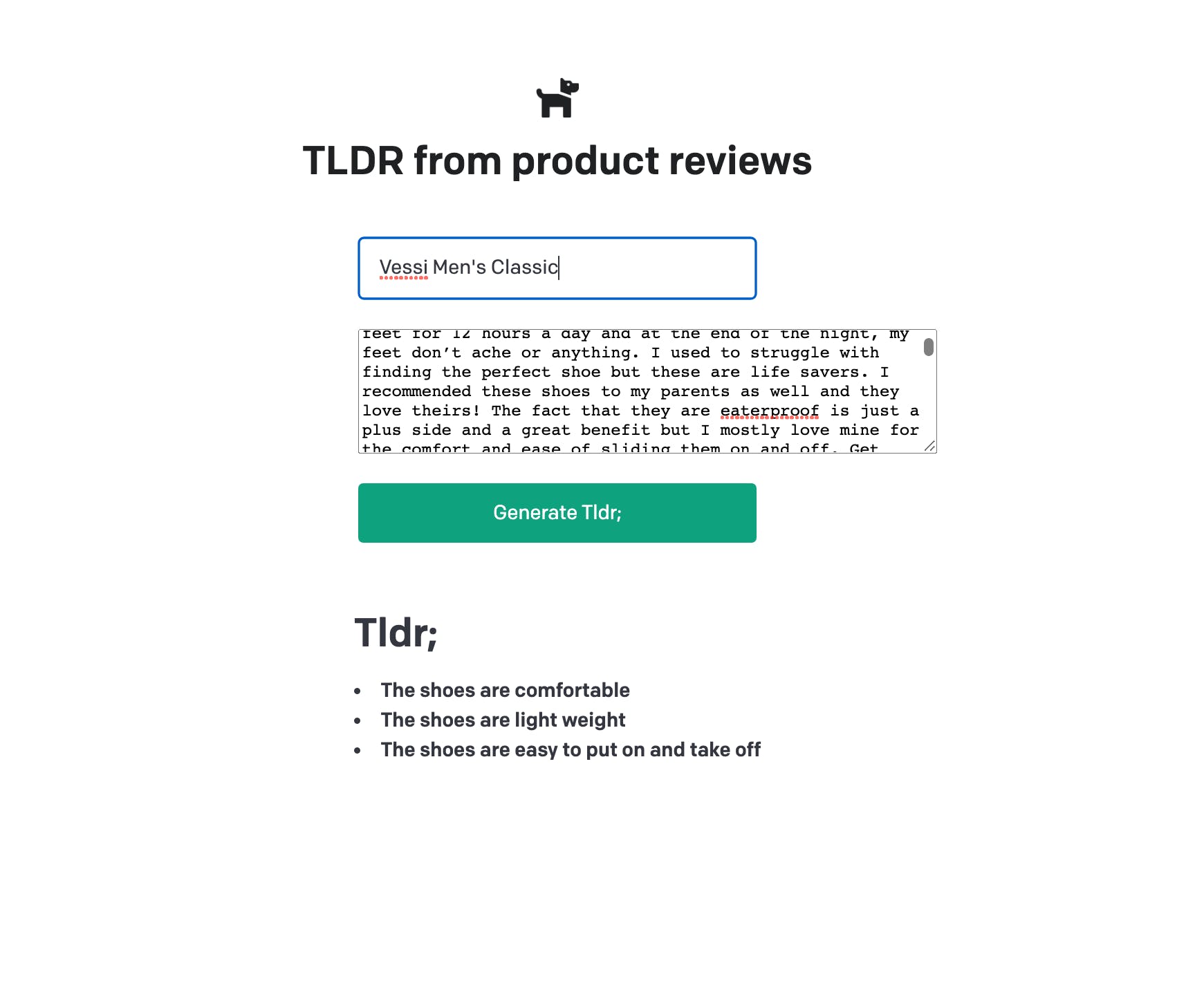 Review Tl;dr media 1