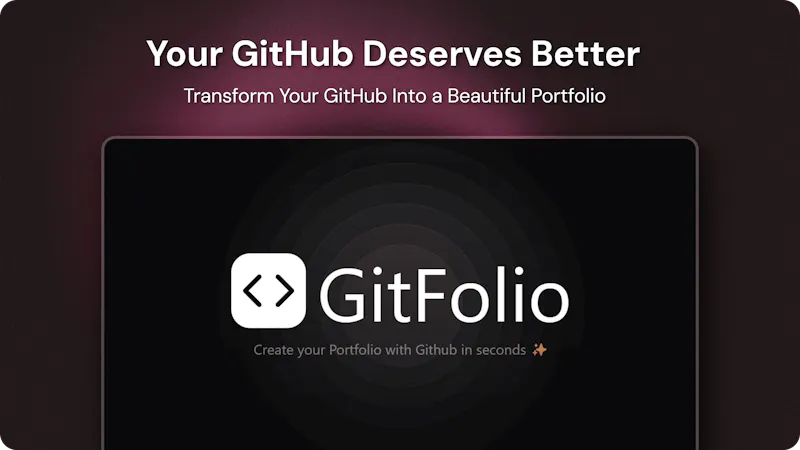 GitFolio screenshot 1