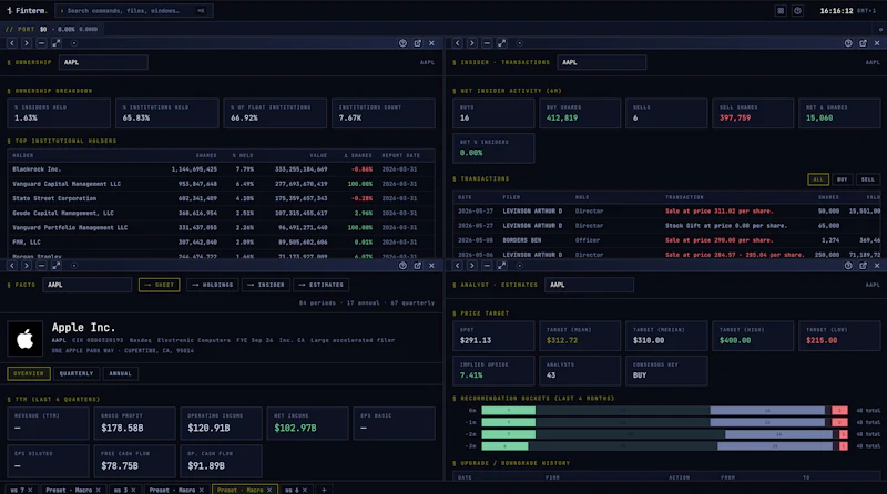 Finterm screenshot 3