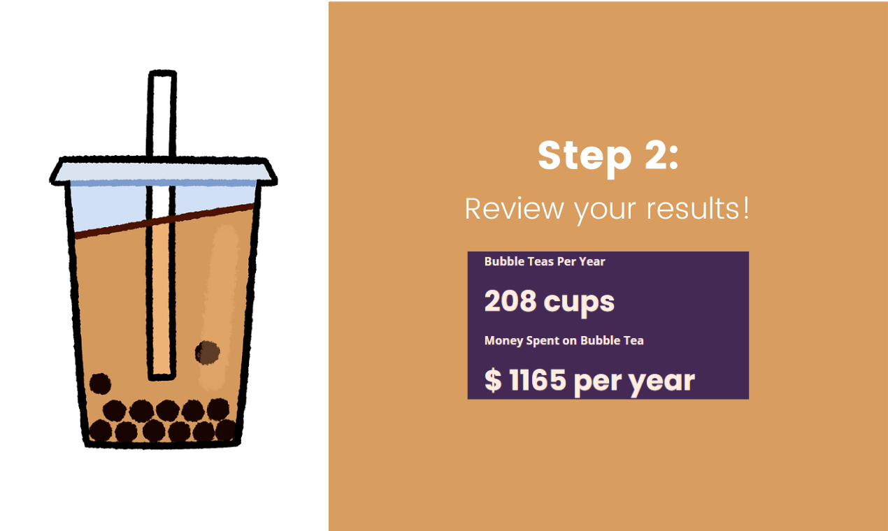 Bubble Tea Spending Calculator gallery image