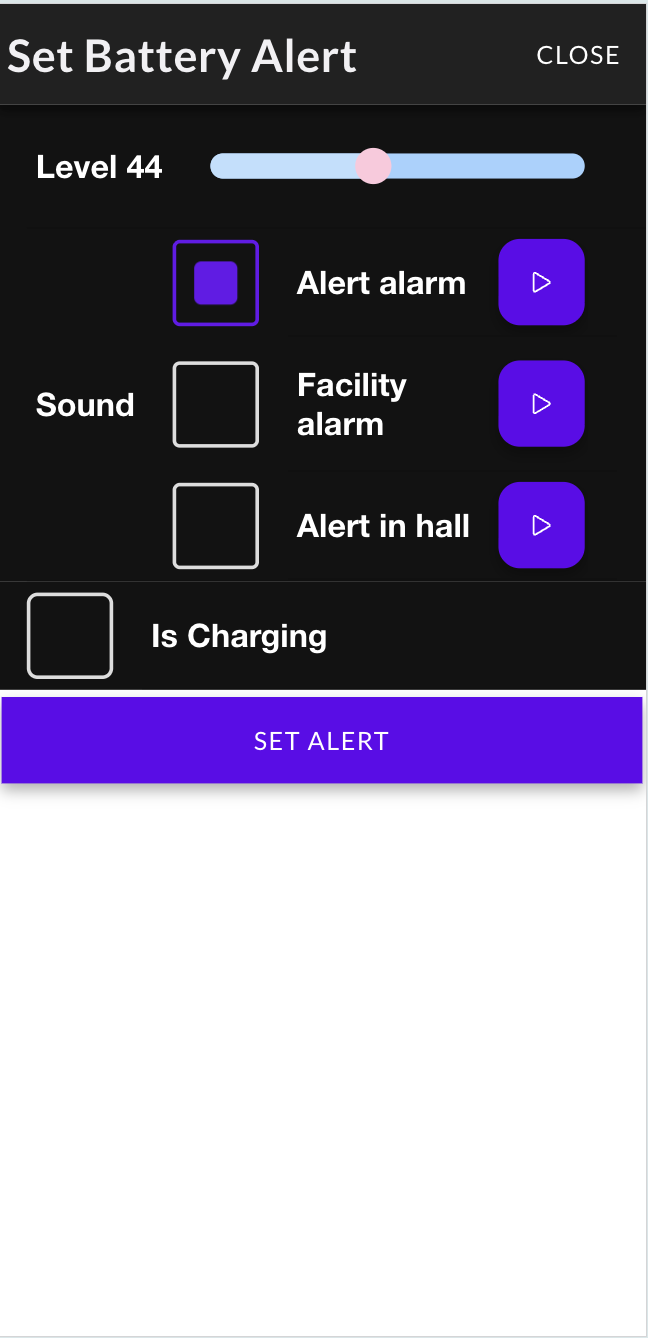 Battery patrol - Screenshot 3 showing product features and functionality