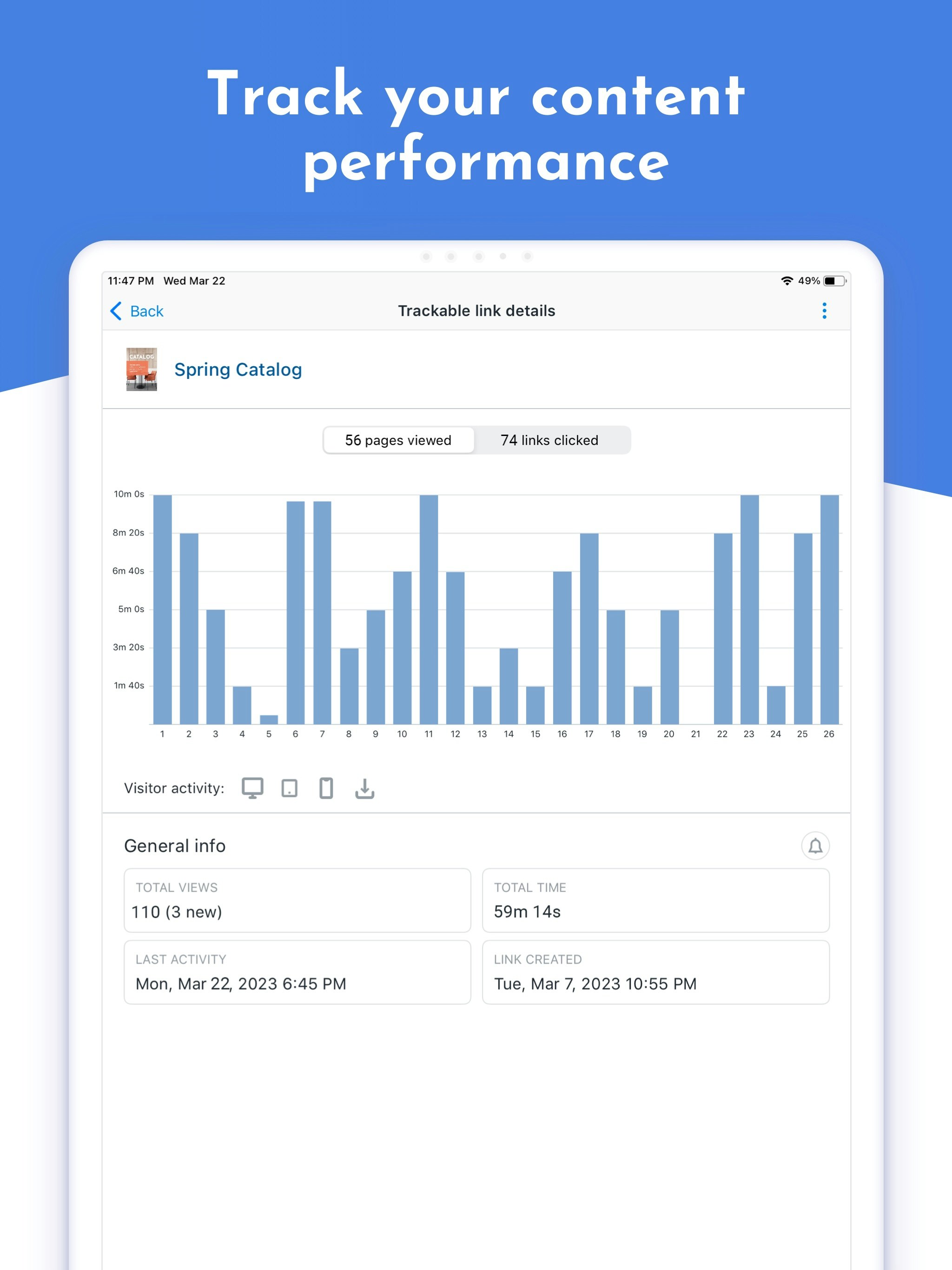 Приложение Flippingbook - Поделиться и отслеживать обеспечение продаж на ходу медиа 7