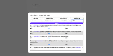 PrimoStats gallery image