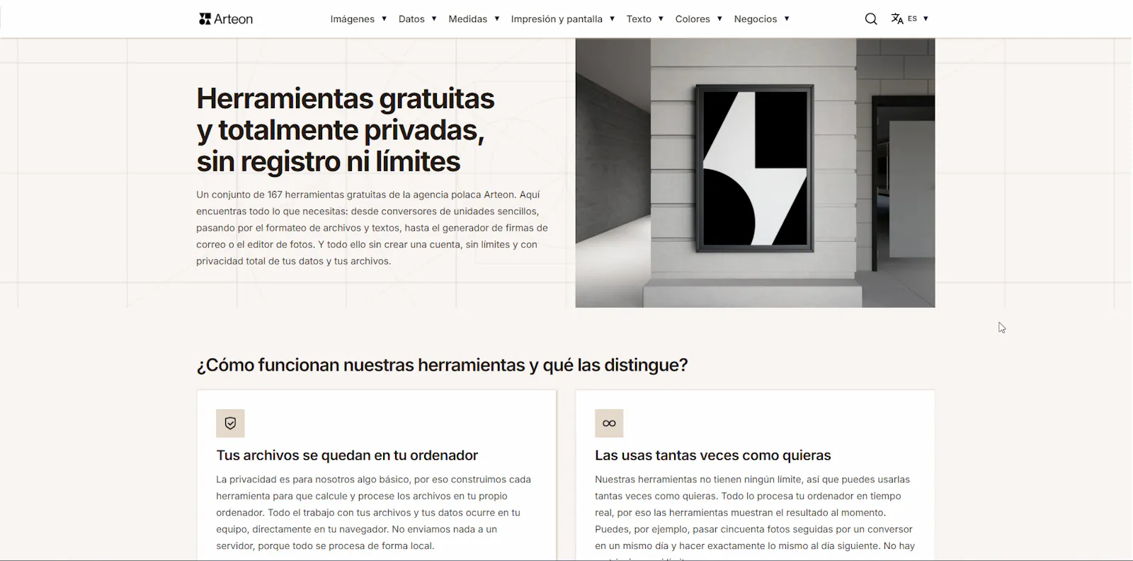 Arteon Tools (Spanish Edition) screenshot 1