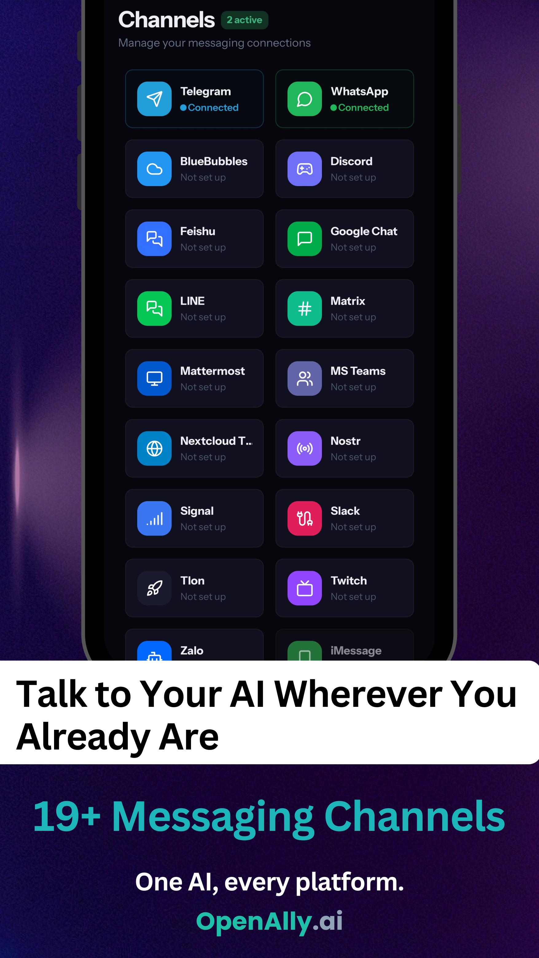 OpenAlly.ai Agent for Android  gallery image