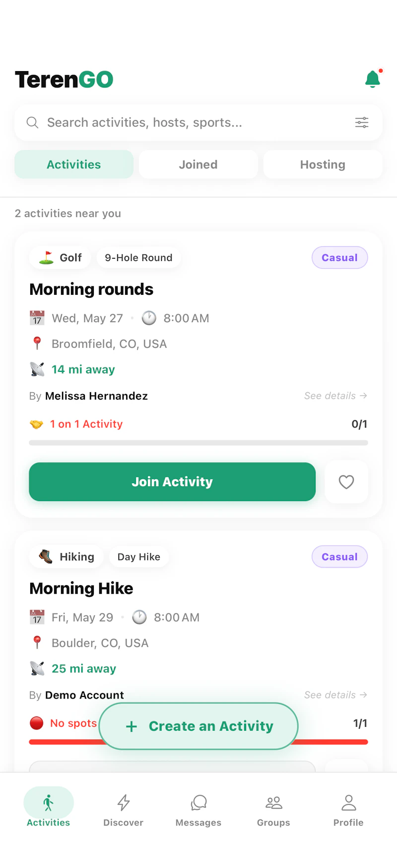 TerenGO screenshot 2