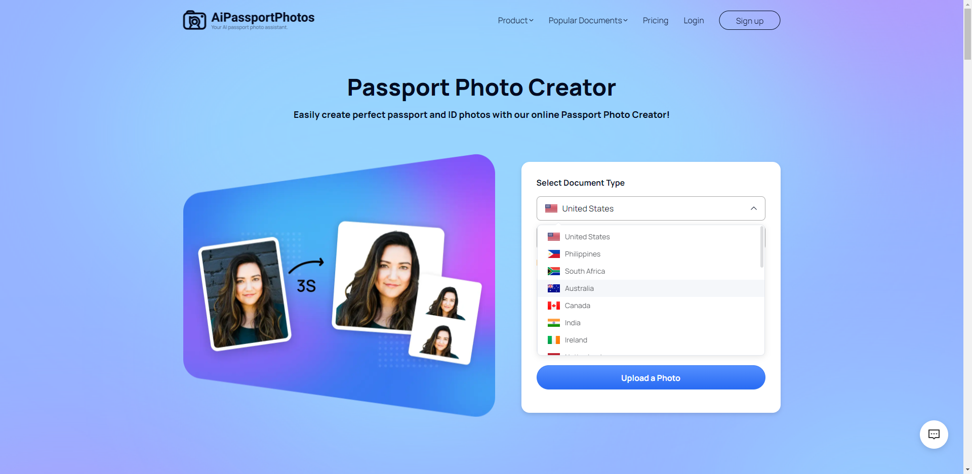 Passport Photo Creator media 3