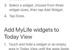 MyLife - Simple Widgets media 3