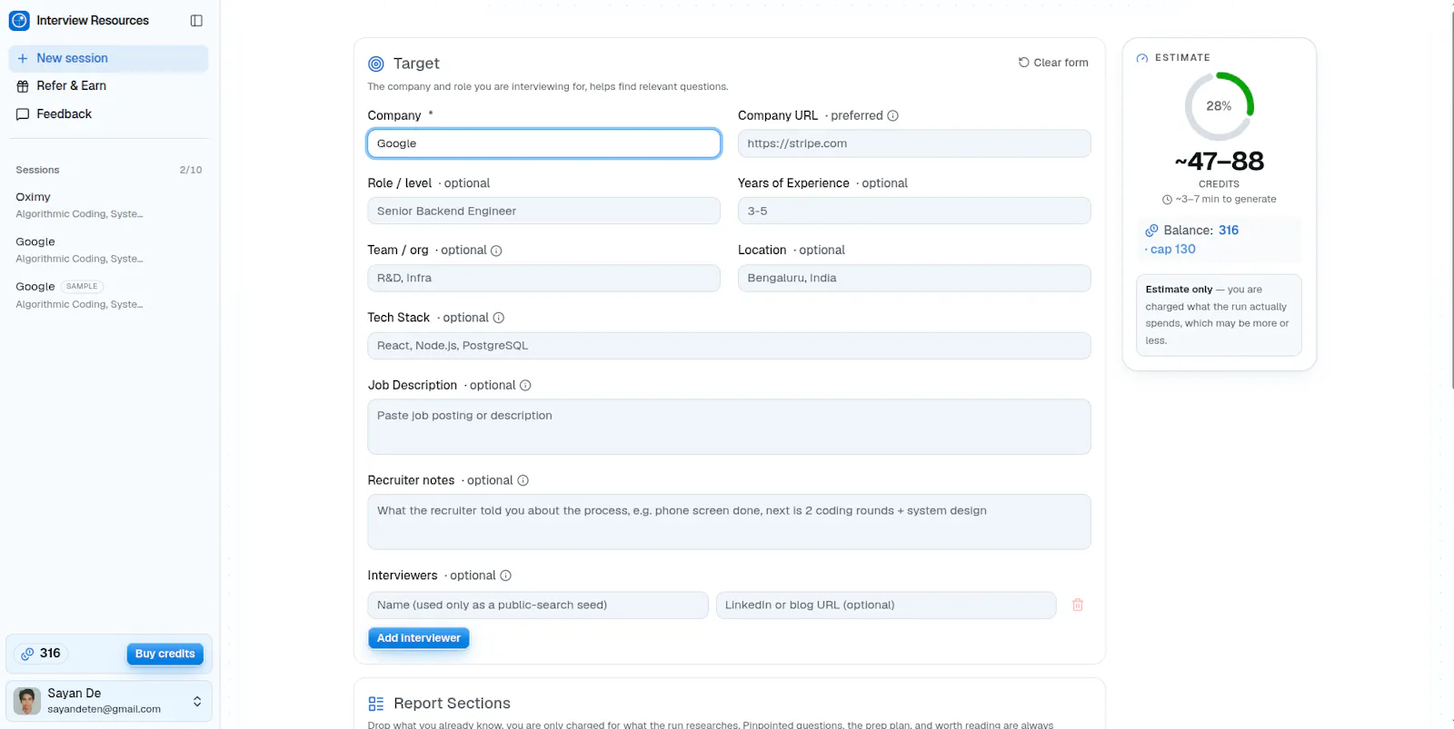 Interview Resources screenshot 2