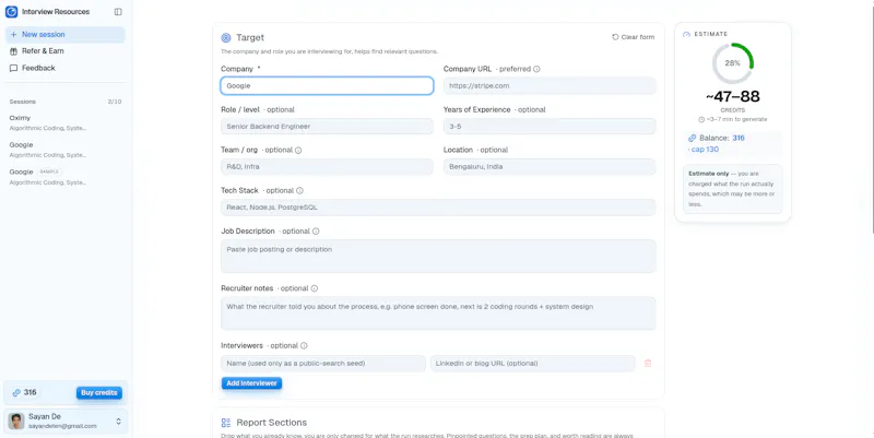 Interview Resources screenshot 2