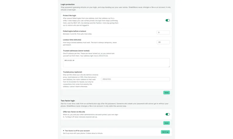 ShieldWave screenshot 4