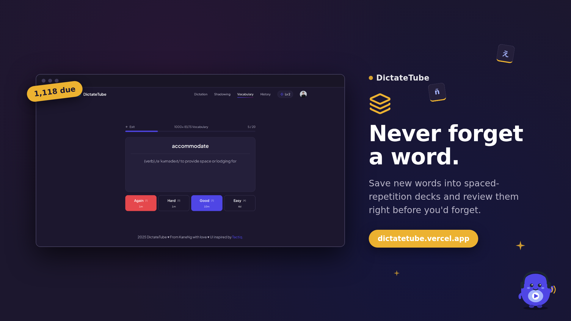 DictateTube gallery image