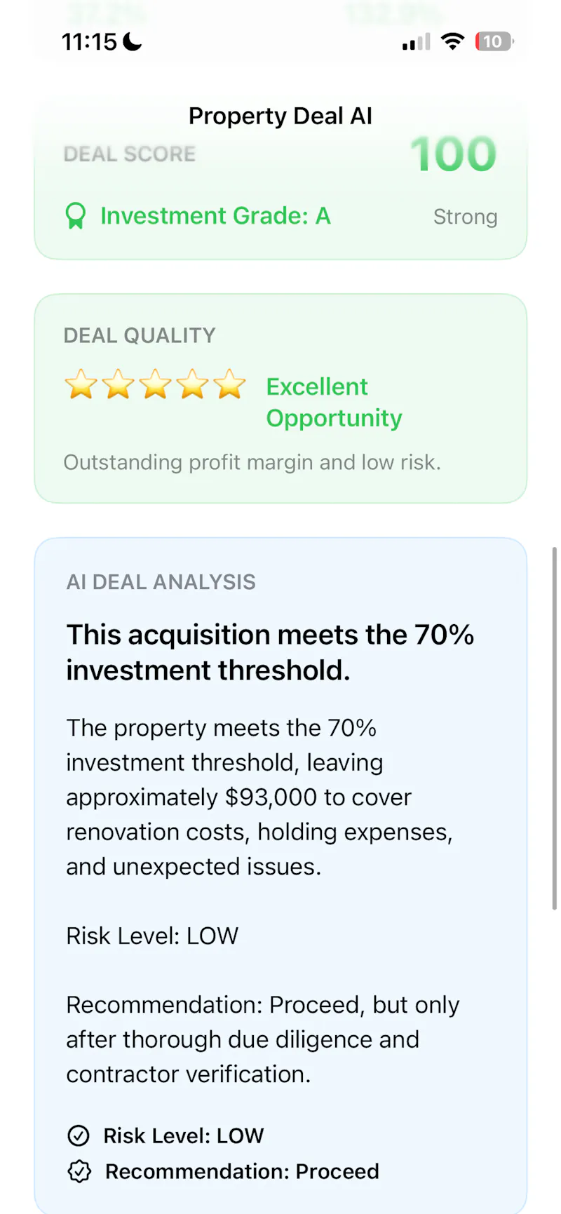 Property Deal AI  screenshot 3