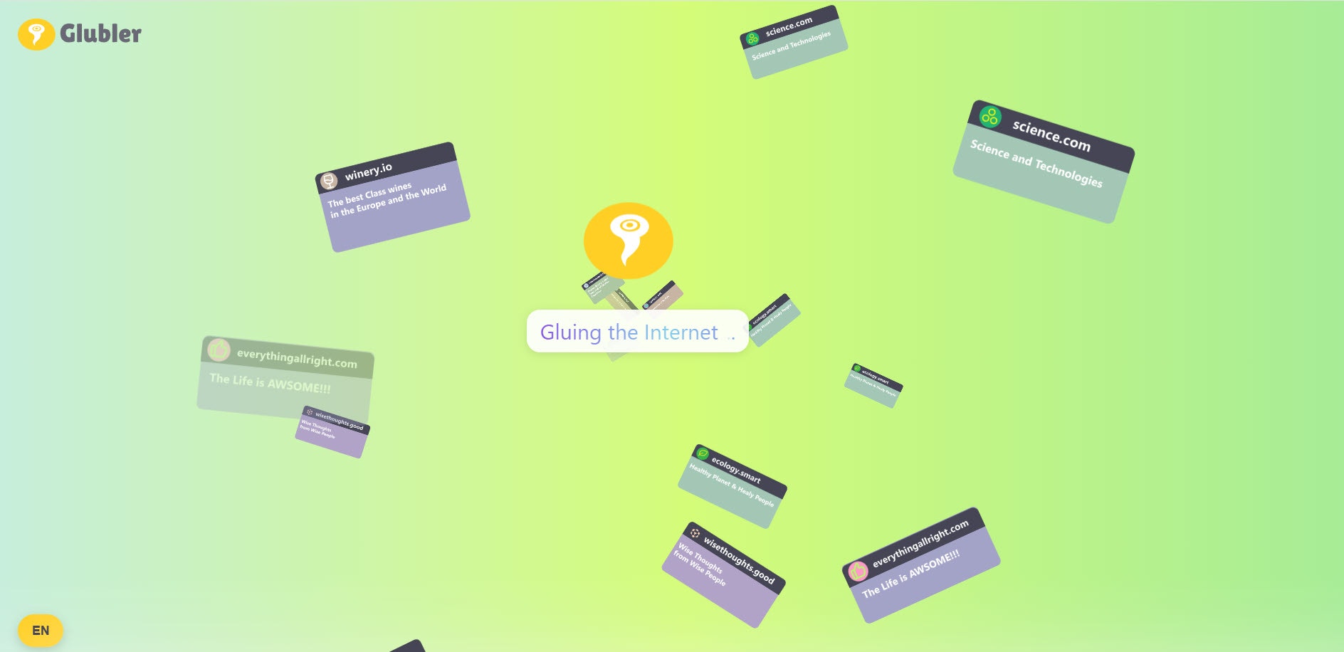 Glubler - Gluing the Internet gallery image