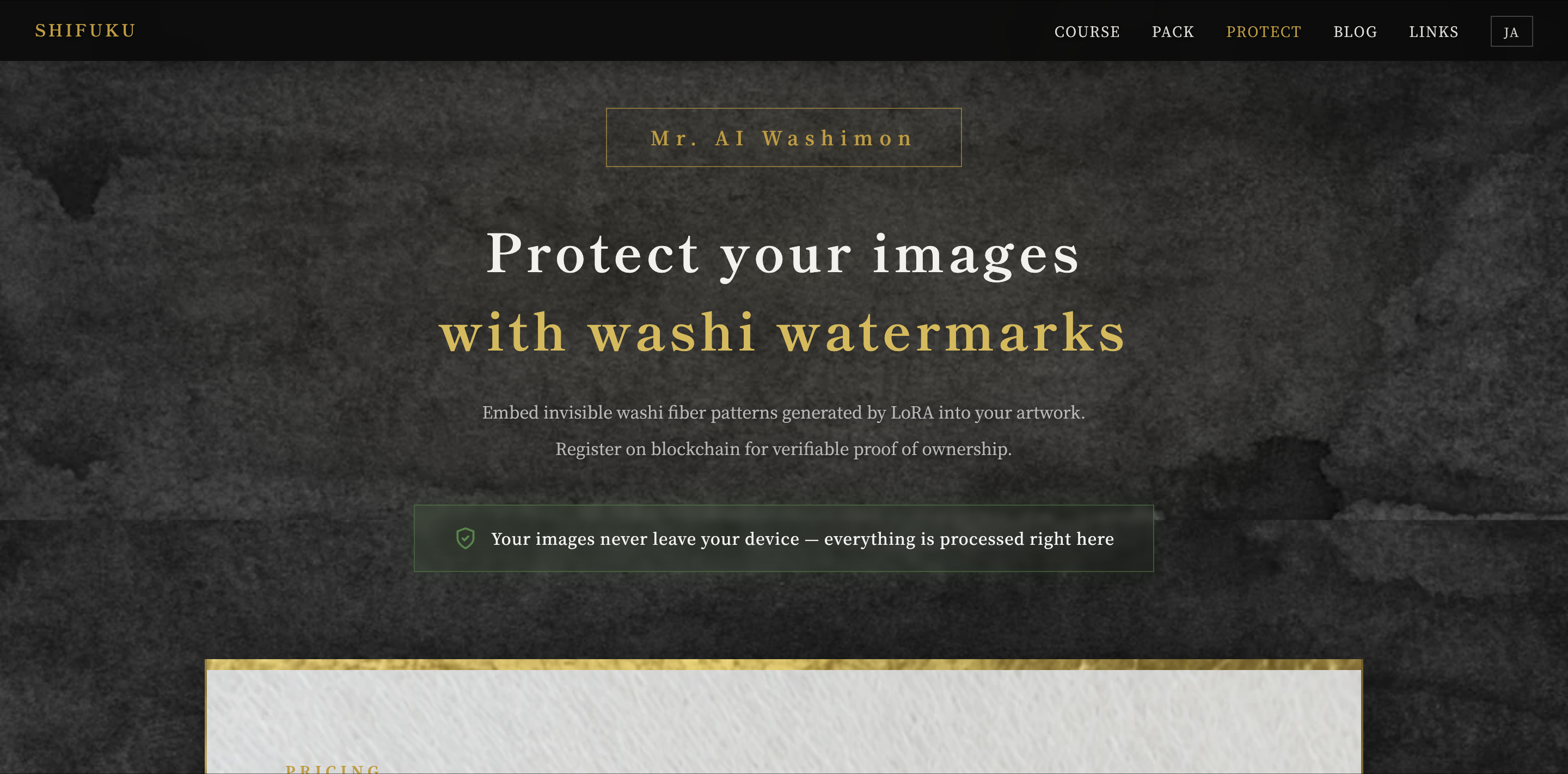 Mr. AI Washimon gallery image