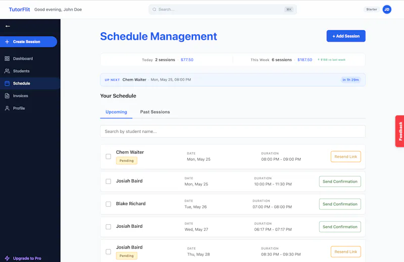 TutorFlit screenshot 2