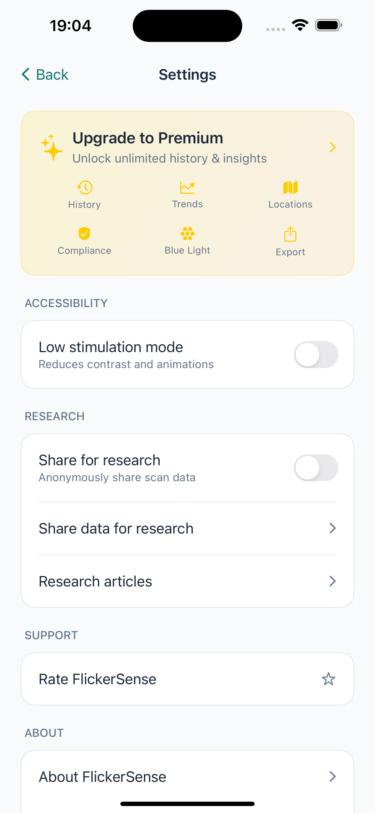 FlickerSense gallery image