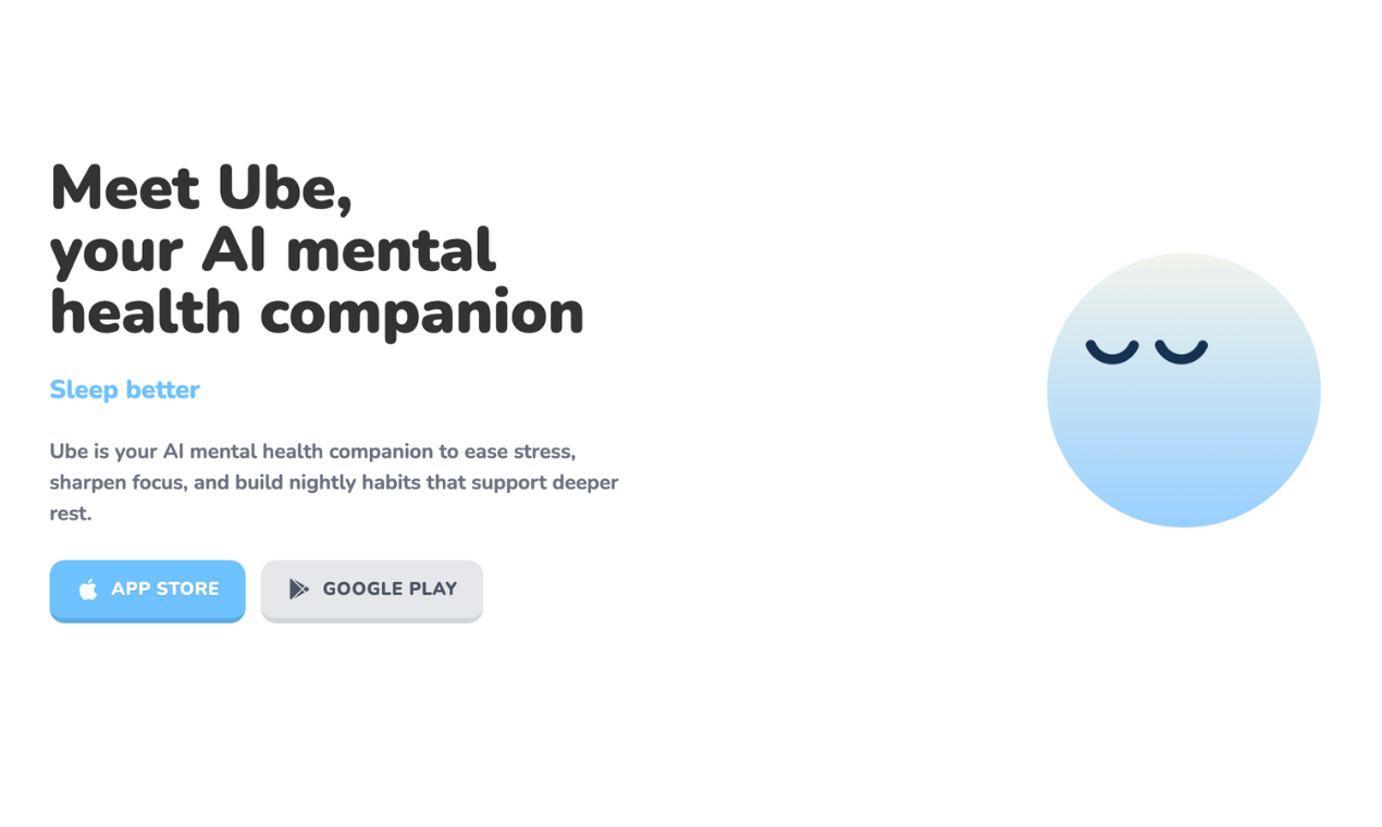 Ube - AI Mental Companion gallery image