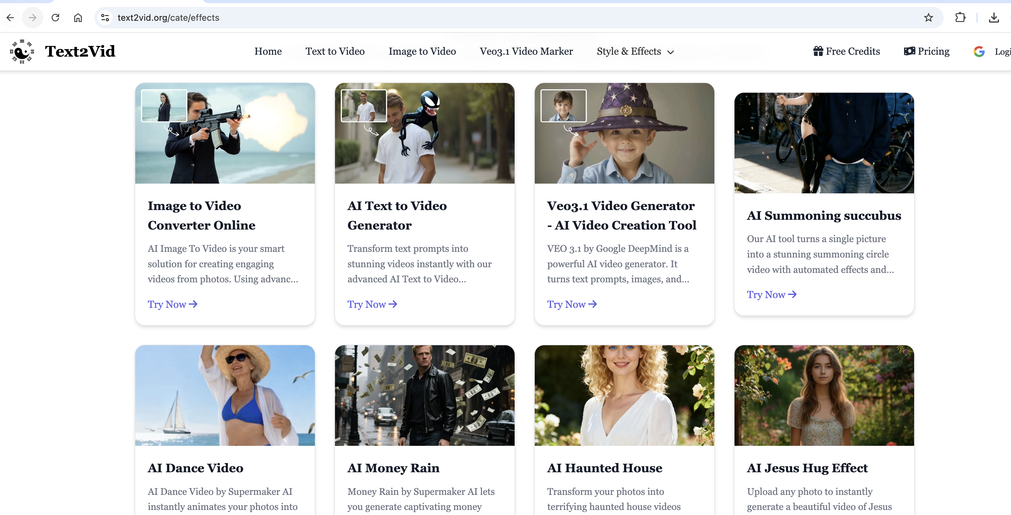 Text2Vid gallery image