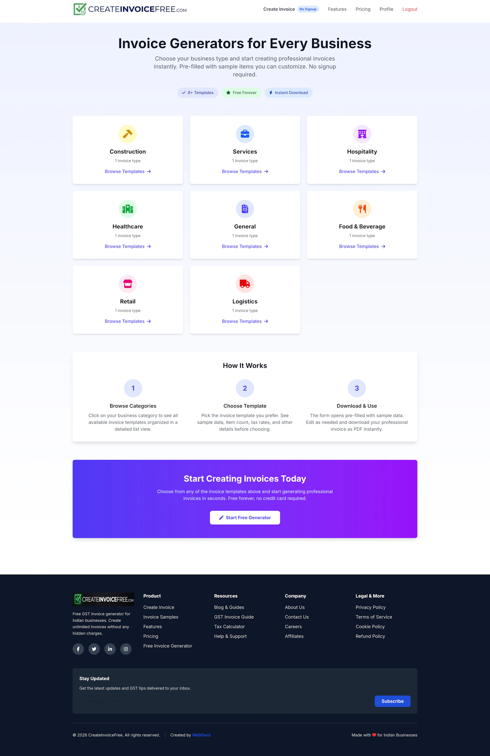 CreateInvoiceFree screenshot 4