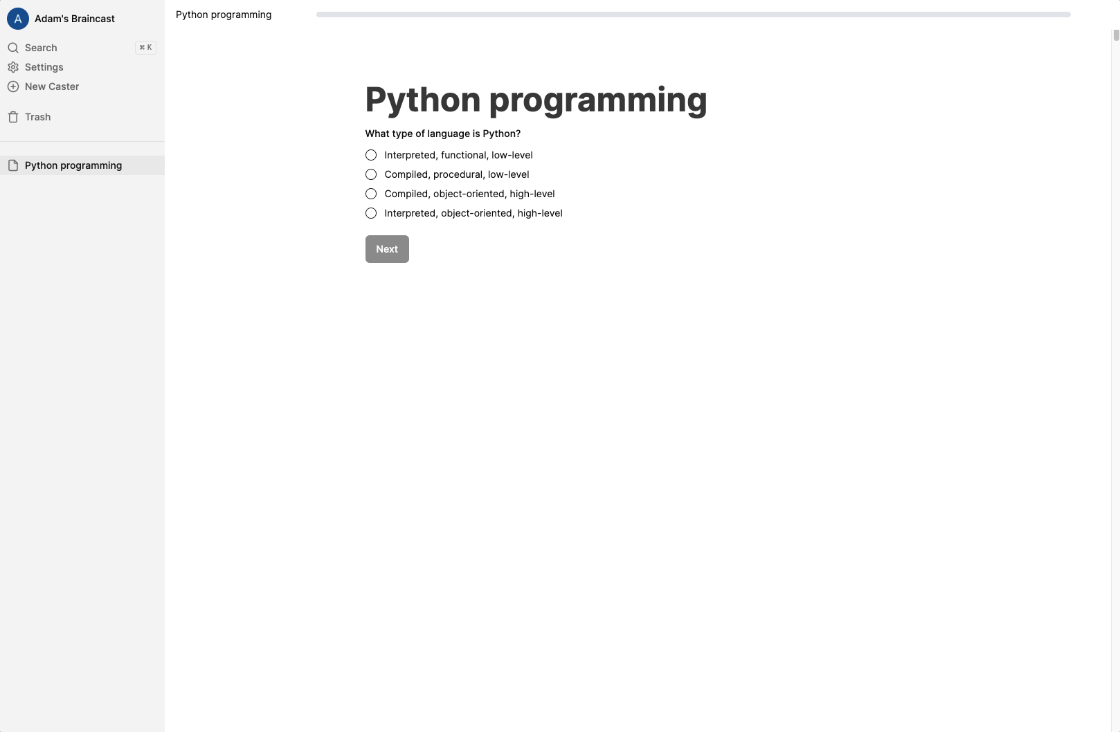 Braincast gallery image