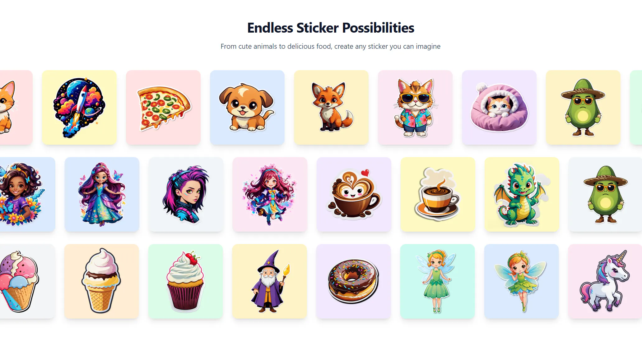 Stickers AI gallery image
