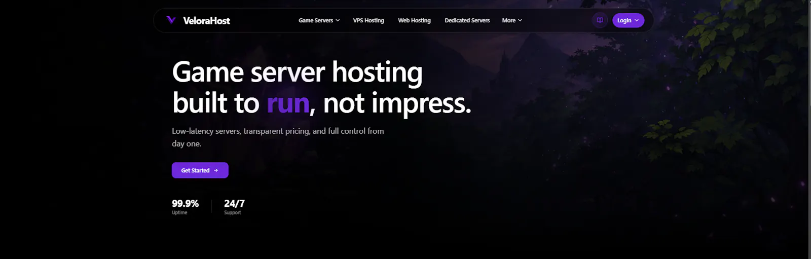 VeloraHost screenshot 1