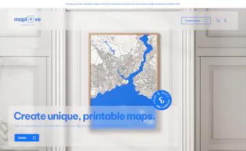 Maplooove - Stunning printable maps. gallery image