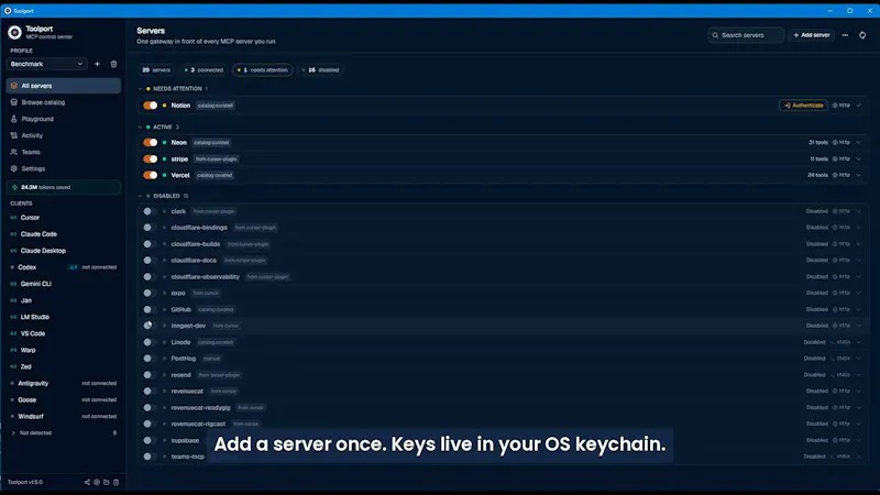 Toolport screenshot 1 (video preview)