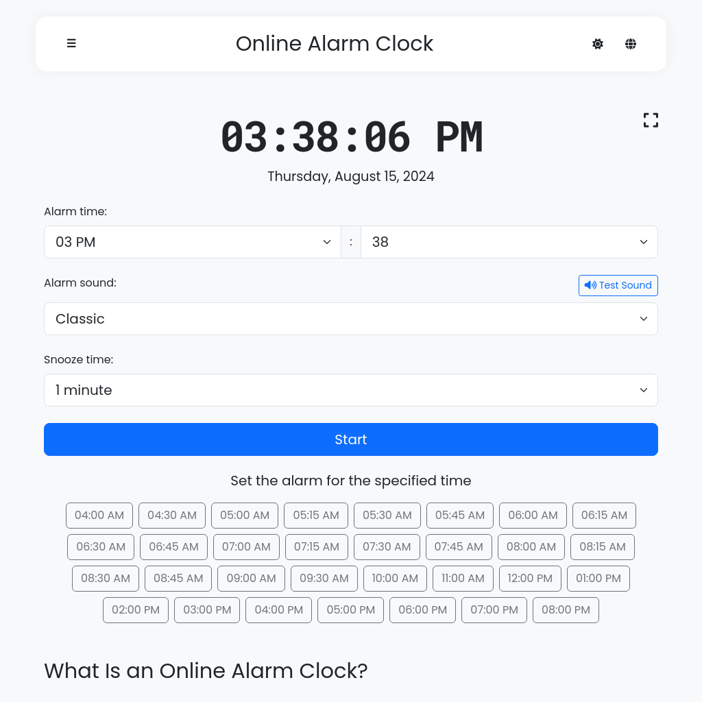 ANCHE ORCHINE ONLINE - Un semplice allarme, timer di uova, cronometro, timer per il conto alla rovescia media 2