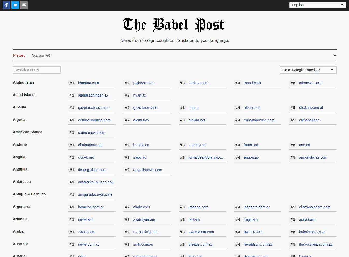 Babel Post
