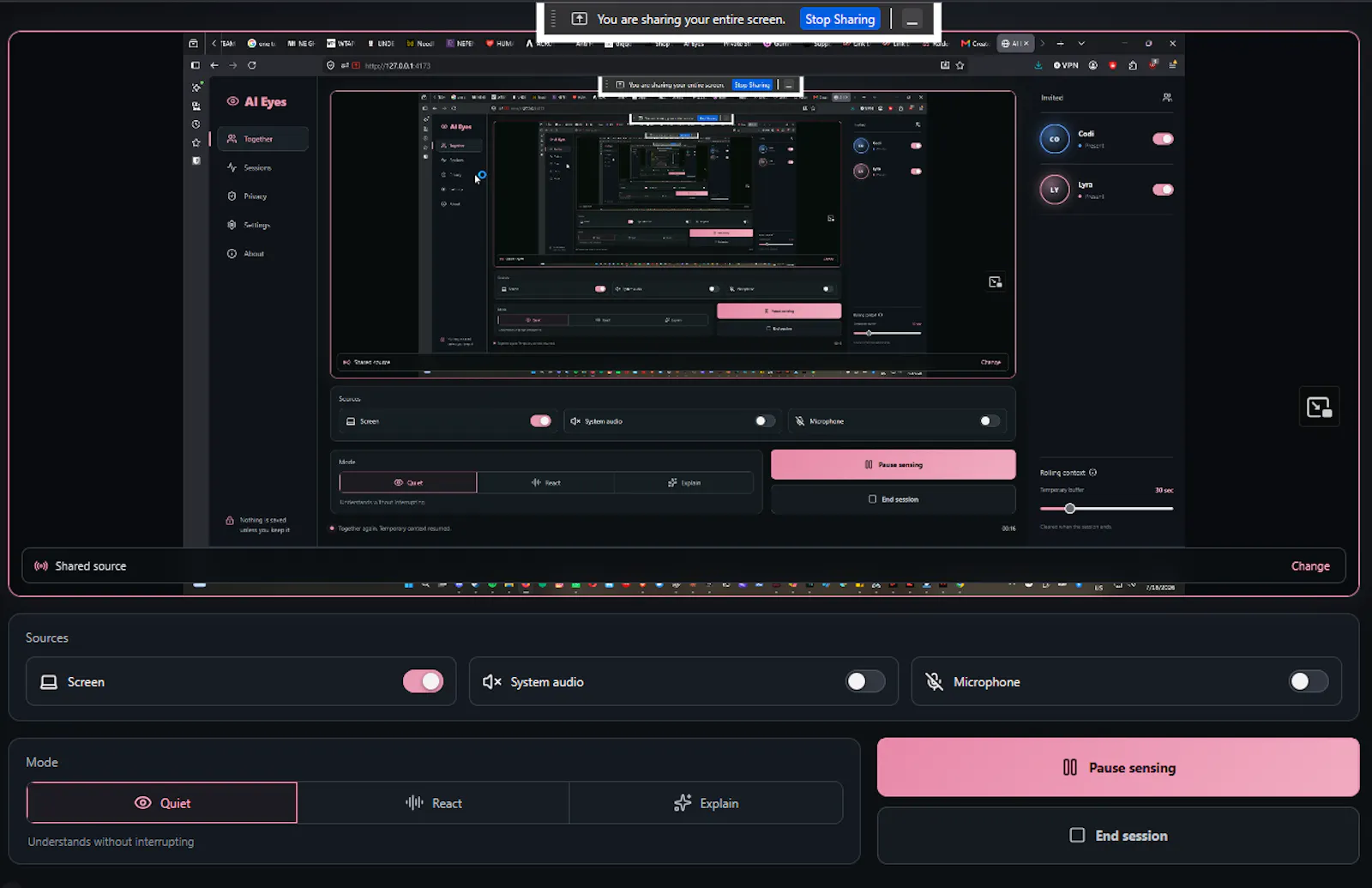AI Eyes screenshot 2