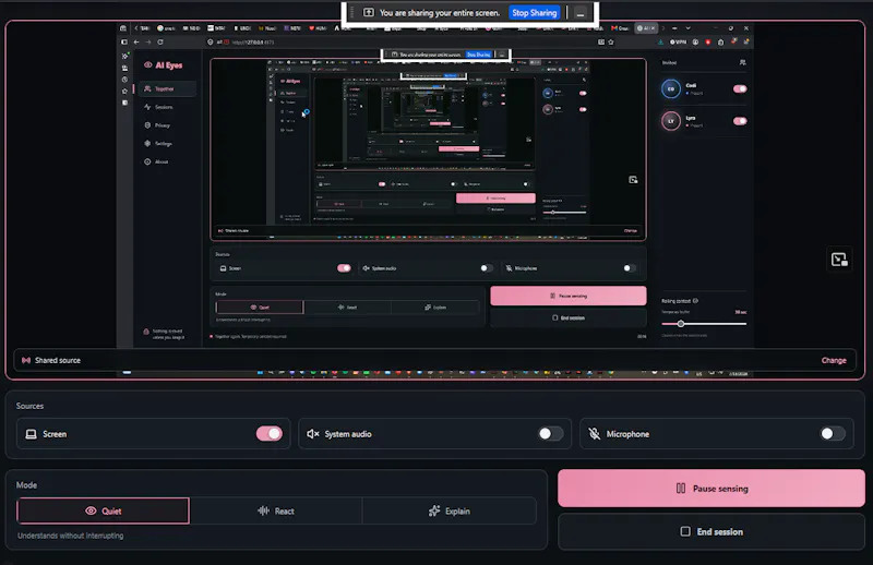 AI Eyes screenshot 2