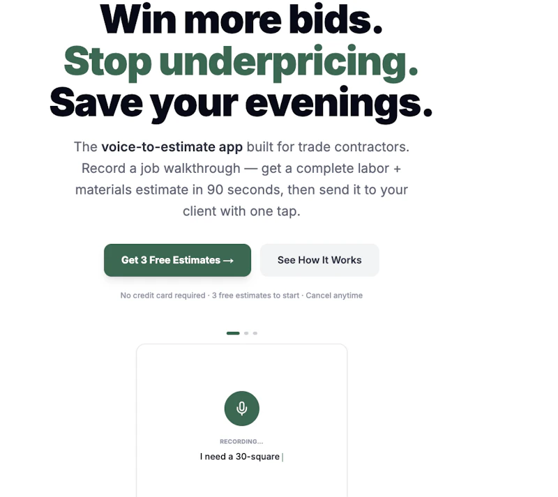 Bid.Fast screenshot 2