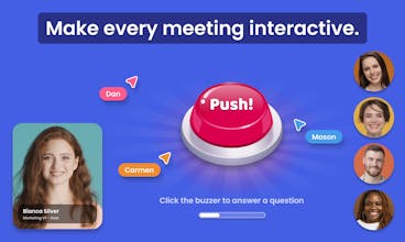 Dashboard user-friendly di Gloww con opzioni per personalizzare e progettare incontri virtuali coinvolgenti dal punto di vista visivo.