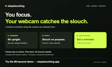 StopSlouching gallery image