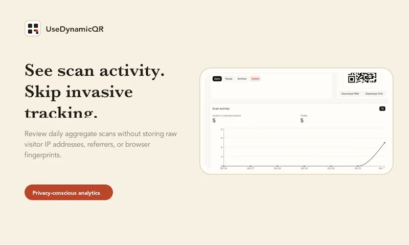 UseDynamicQR screenshot 2